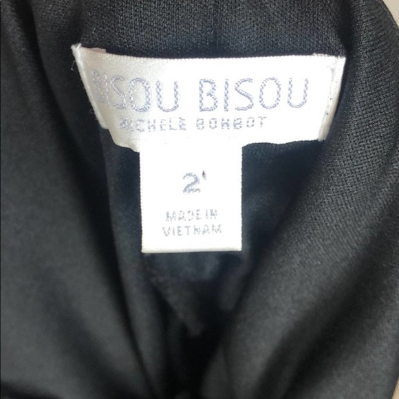 Bisou Bisou Black Tank Dress w/Studded Detail (2) - Picture 5 of 5